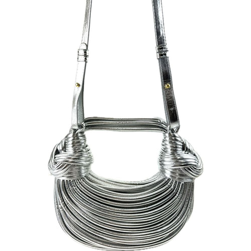 Load image into Gallery viewer, ROPE KNOTTED PULLED HANDBAG
