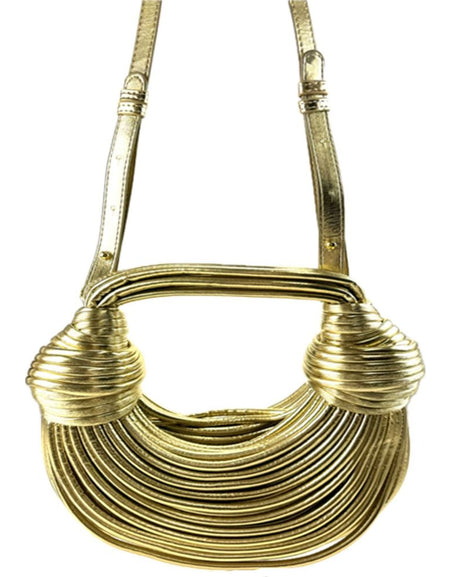 ROPE KNOTTED PULLED HANDBAG
