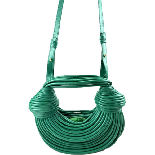 Load image into Gallery viewer, Designer Handbag: Rope Knotted Pulled Handbag
