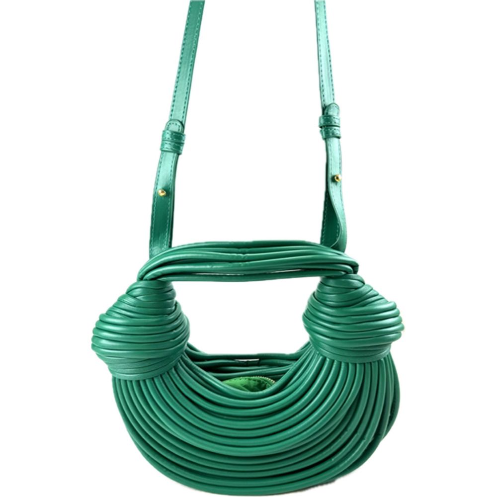 Designer Handbag: Rope Knotted Pulled Handbag