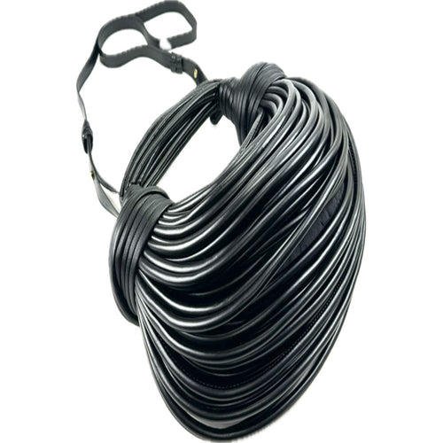 Load image into Gallery viewer, Designer Handbag: Rope Knotted Pulled Handbag
