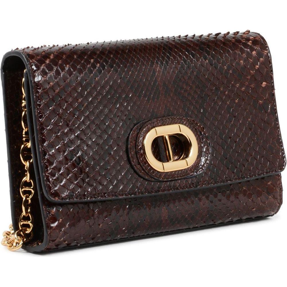 Dee Firenze Python Clutch: Elegant Italian Craftsmanship