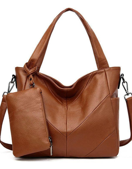 Elegant Women's High Quality Large Capacity Soft Casual Handbag