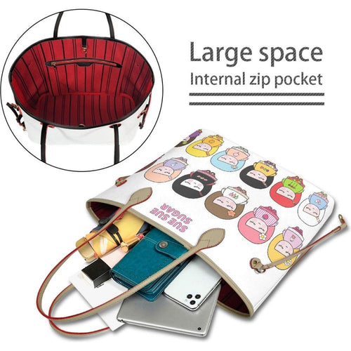 Load image into Gallery viewer, Sue Sue Sweet PU Shoulder Bag with Mini Pouch
