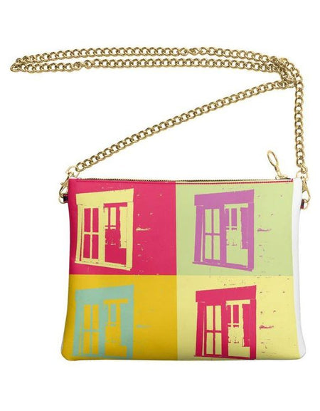 Cross Body Bag With Chain