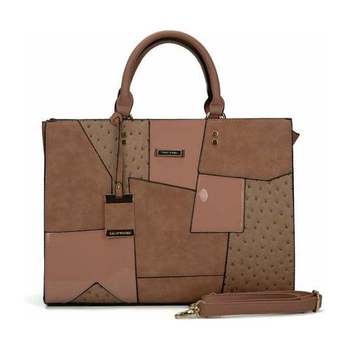 Luxurious Geometric Pattern Single Shoulder Stitching Ladies Handbag