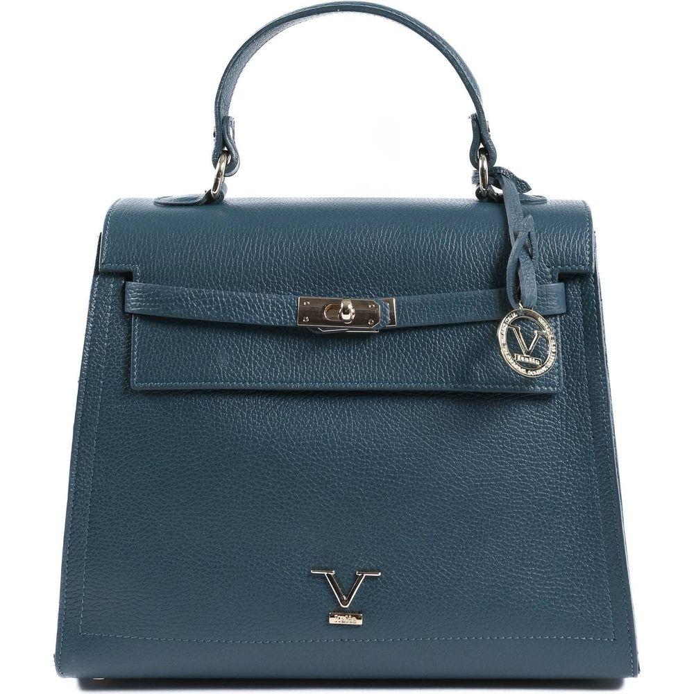 V Italia Womens Handbag Petrol BG12010 DOLLARO OTTANO