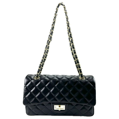 Load image into Gallery viewer, Designer Quilted Faux Leather Hand Bag
