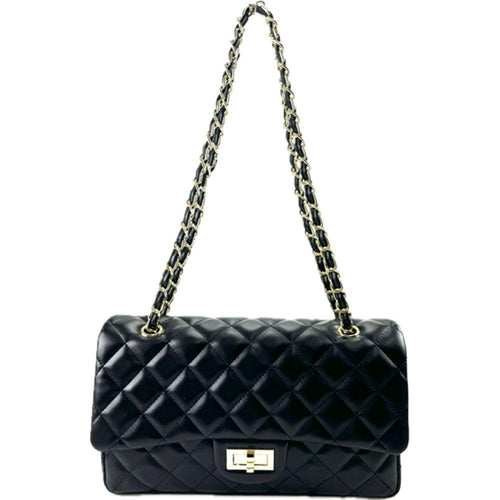 Load image into Gallery viewer, Designer Quilted Faux Leather Hand Bag
