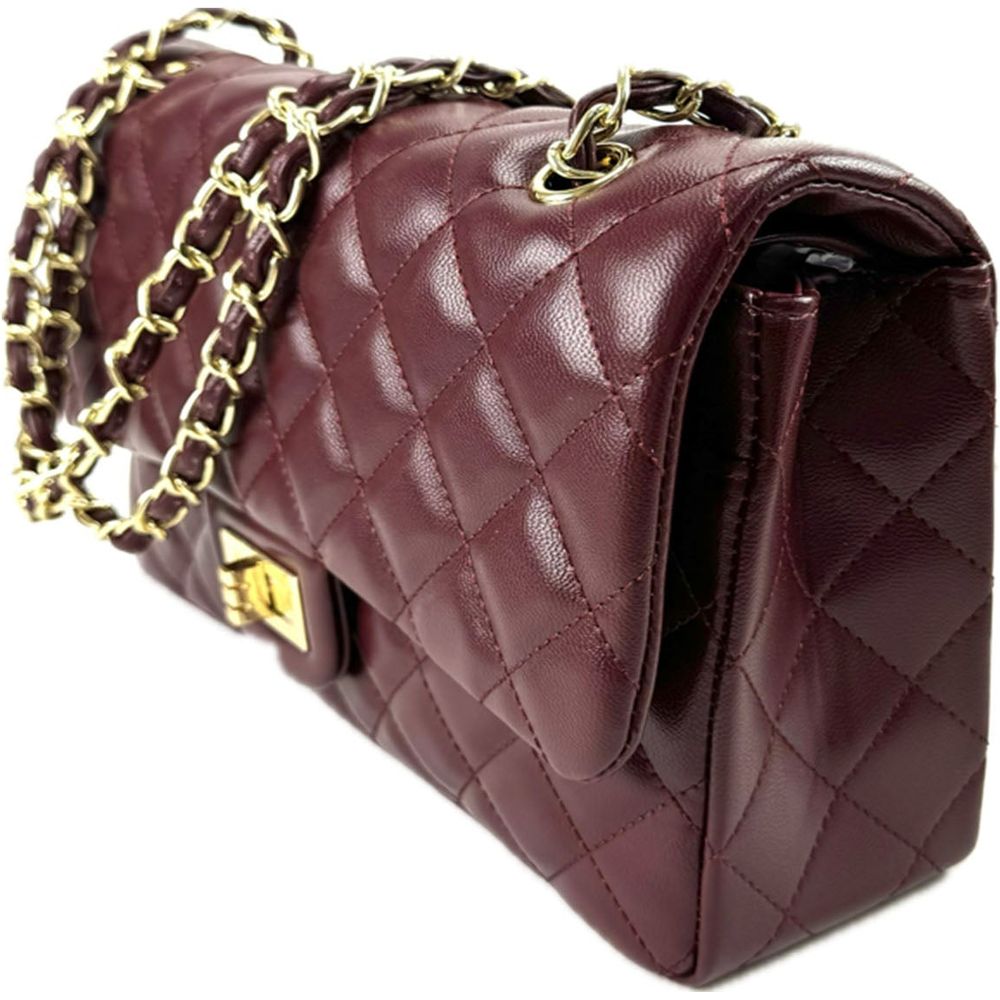 Designer Quilted Faux Leather Hand Bag