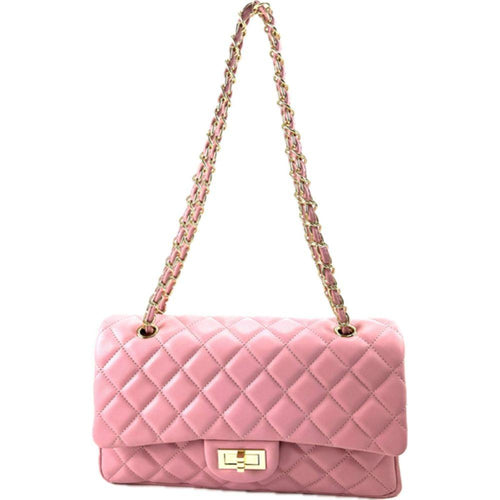 Load image into Gallery viewer, Designer Quilted Faux Leather Hand Bag
