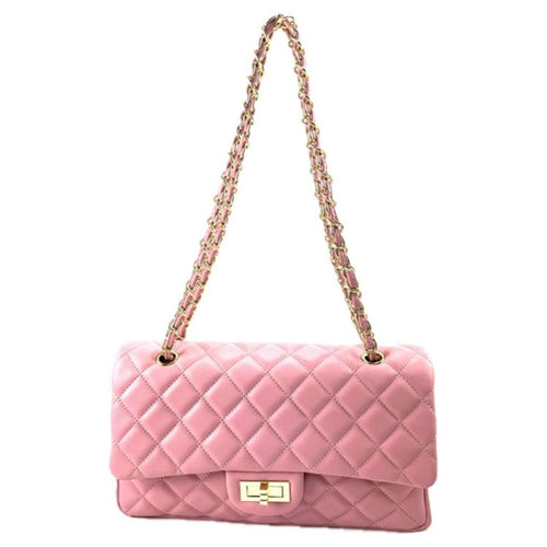 Load image into Gallery viewer, Designer Quilted Faux Leather Hand Bag
