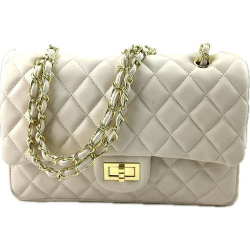 Load image into Gallery viewer, Designer Quilted Faux Leather Hand Bag
