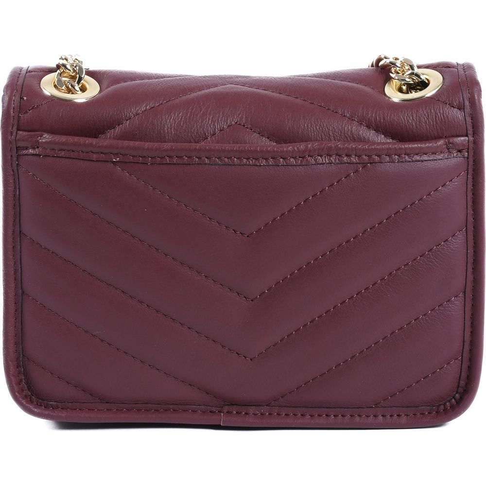 V Italia Womens Handbag 10507 SAUVAGE BORDEAUX