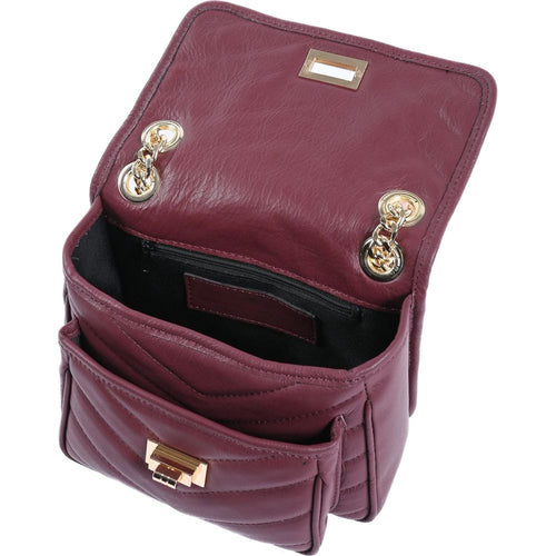 Load image into Gallery viewer, V Italia Womens Handbag 10507 SAUVAGE BORDEAUX
