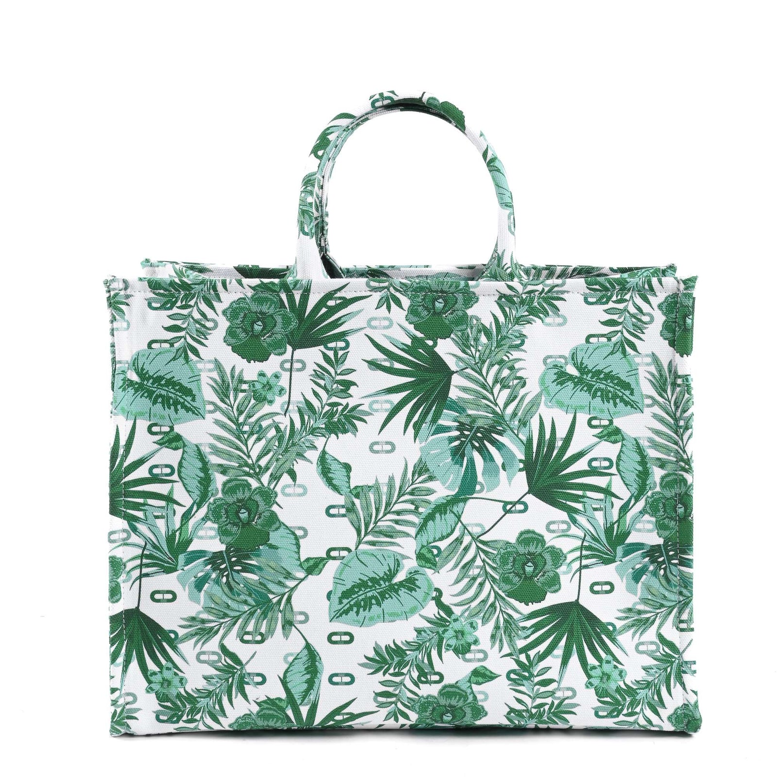 Dee Canvas Tote - Green