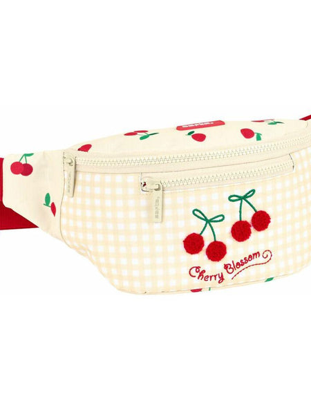 Belt Pouch Safta Cherry Beige 23 x 12 x 9 cm-0