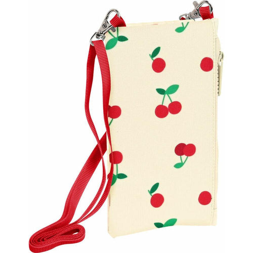 Load image into Gallery viewer, Purse Safta Cherry Beige Mobile cover-1
