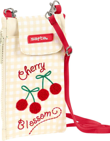 Purse Safta Cherry Beige Mobile cover-0