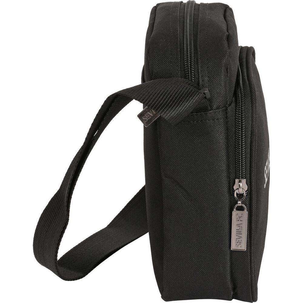 Shoulder Bag Sevilla Fútbol Club Teen 16 x 22 x 6 cm Black-2