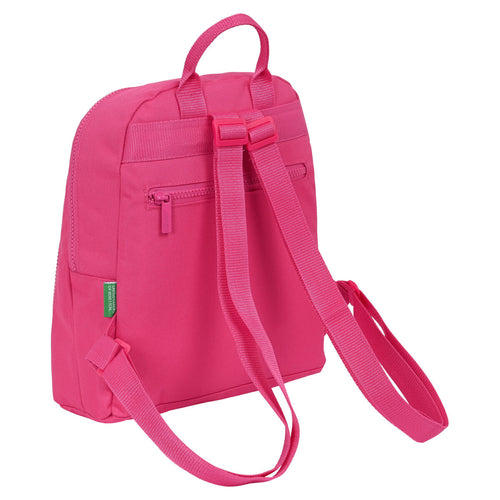 Load image into Gallery viewer, Casual Backpack Benetton Raspberry Fuchsia 13 L-3
