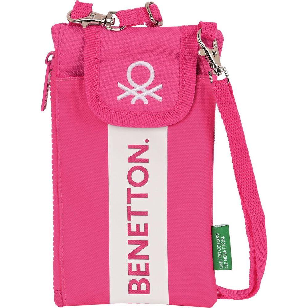 Purse Benetton Raspberry Mobile cover Fuchsia-0