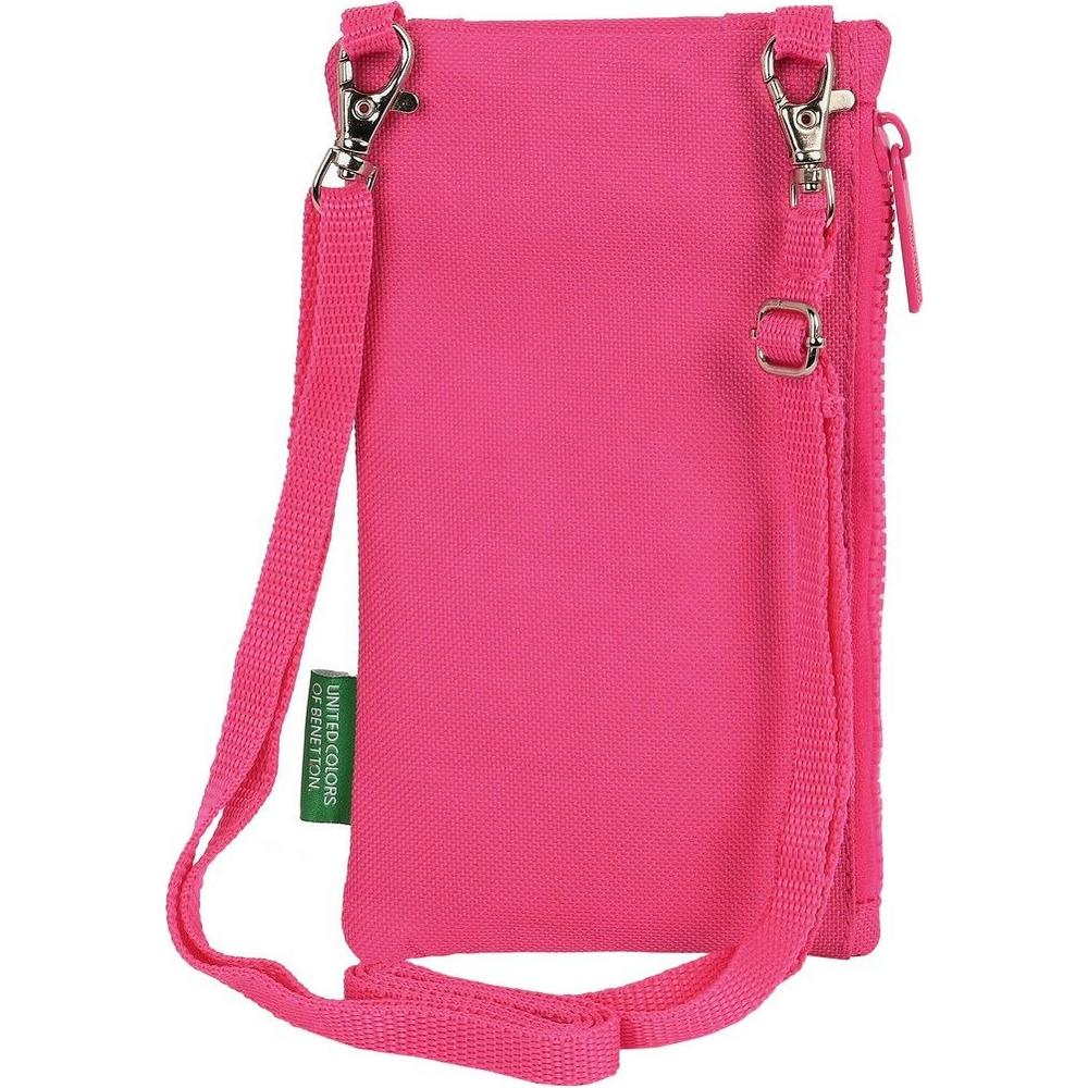 Purse Benetton Raspberry Mobile cover Fuchsia-1