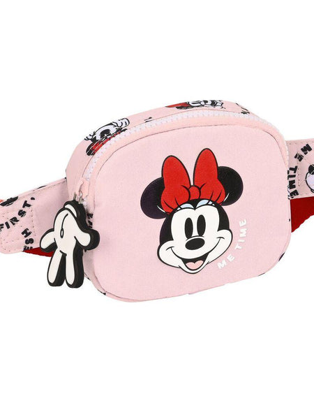 Belt Pouch Minnie Mouse Me time 14 x 11 x 4 cm Pink-0
