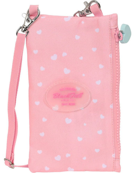Purse BlackFit8 Globitos Mobile cover Pink-1