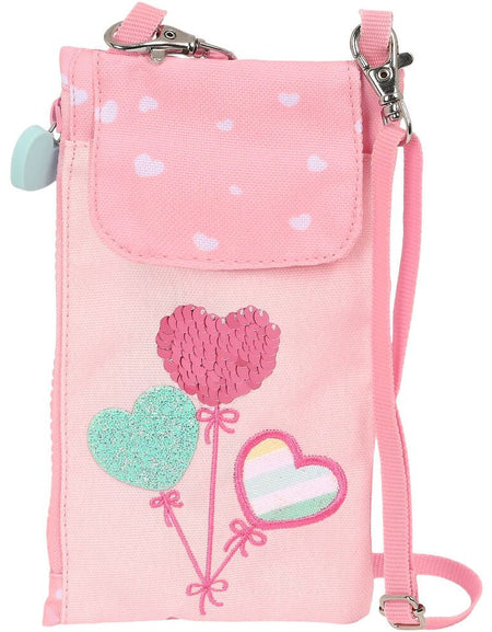 Purse BlackFit8 Globitos Mobile cover Pink-0