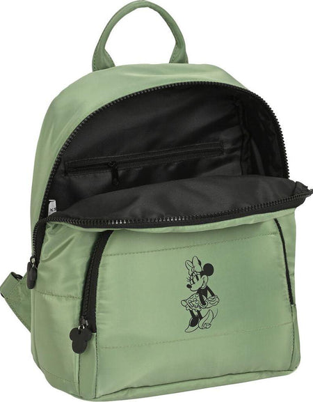 Casual Backpack Minnie Mouse Mint shadow Military green 13 L-1