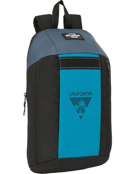 Casual Backpack BlackFit8 California Blue Black 22 x 39 x 10 cm-0