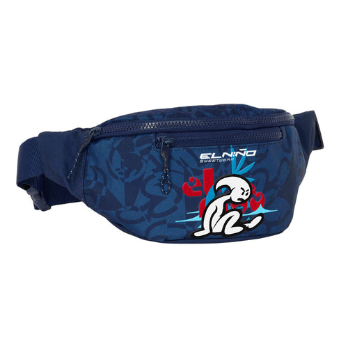 Load image into Gallery viewer, Belt Pouch El Niño Paradise Navy Blue 23 x 12 x 9 cm-0
