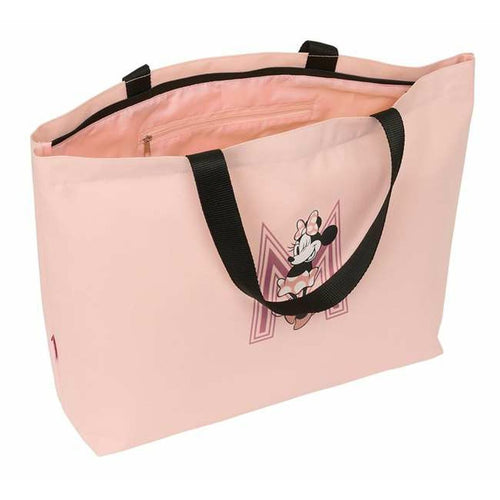 Load image into Gallery viewer, Folding Bag Minnie Mouse Blush-1
