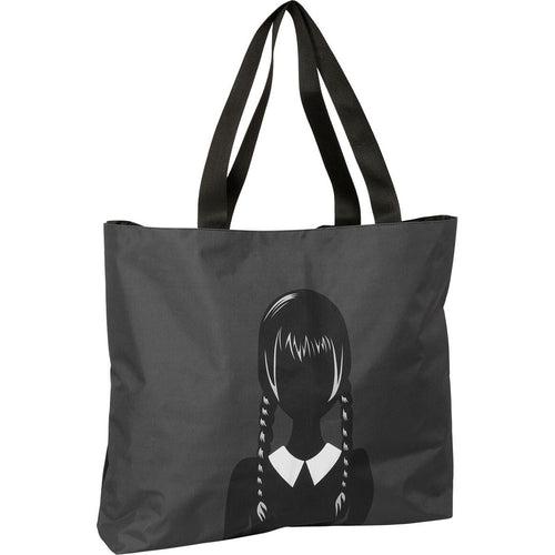 Load image into Gallery viewer, Shopping Bag Wednesday Black 50 x 45 x 10 cm-0
