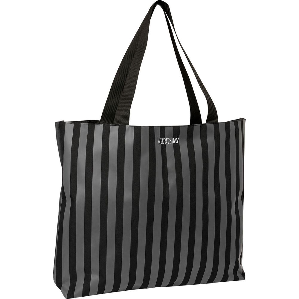 Shopping Bag Wednesday Black 50 x 45 x 10 cm-2