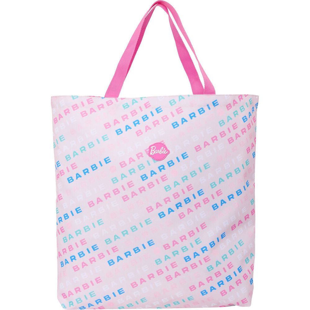 Women's Handbag Barbie Logomania Light Pink 50 x 45 x 10 cm-0