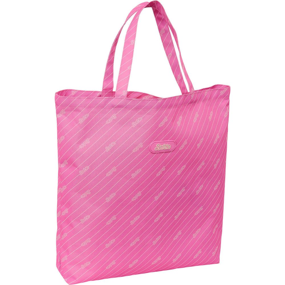 Women's Handbag Barbie Logomania Pink 50 x 45 x 10 cm-0