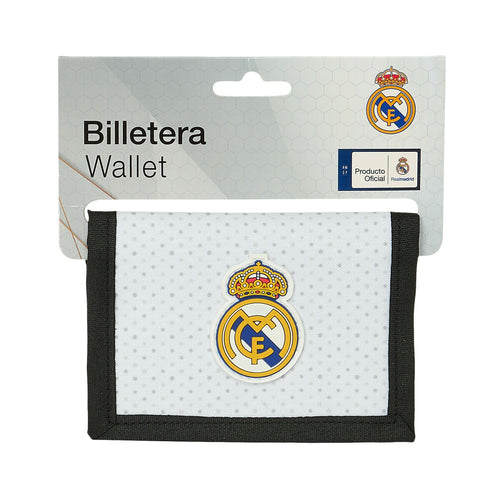 Load image into Gallery viewer, Men&#39;s Wallet Real Madrid C.F. 24/25 White 12.5 x 9.5 x 1 cm-0
