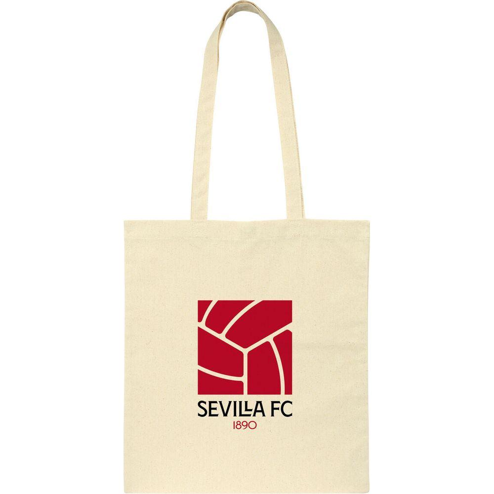 Bag Sevilla Fútbol Club Beige Cotton-0