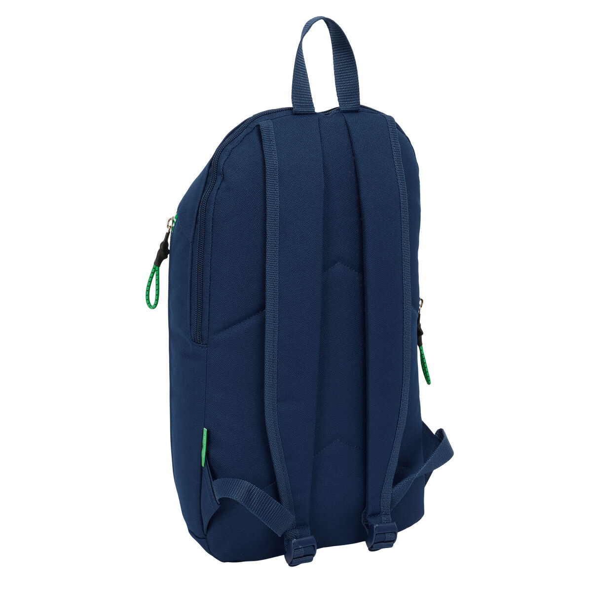 Casual Backpack Benetton Green Navy Blue 22 x 39 x 10 cm-1