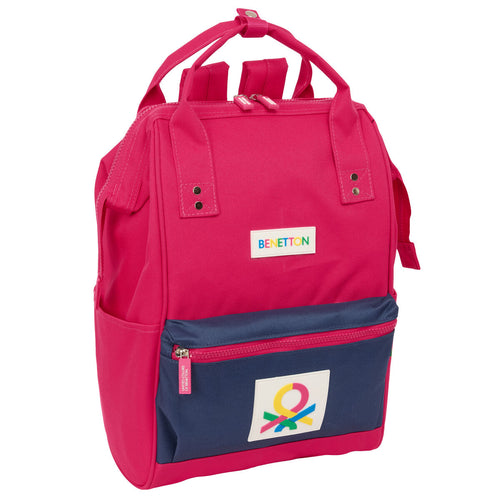 Load image into Gallery viewer, Casual Backpack Benetton benetton Cherry Navy Blue-0
