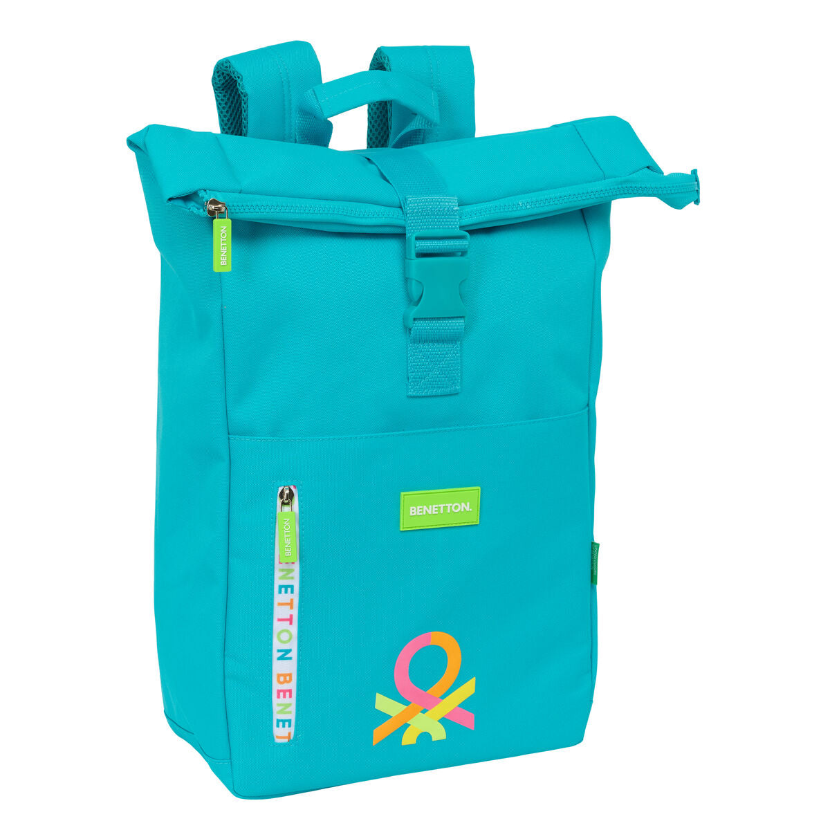 Casual Backpack Benetton Summer Blue-0