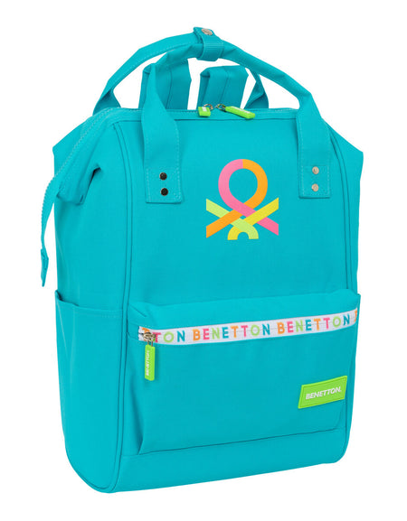 Casual Backpack Benetton benetton Blue-0