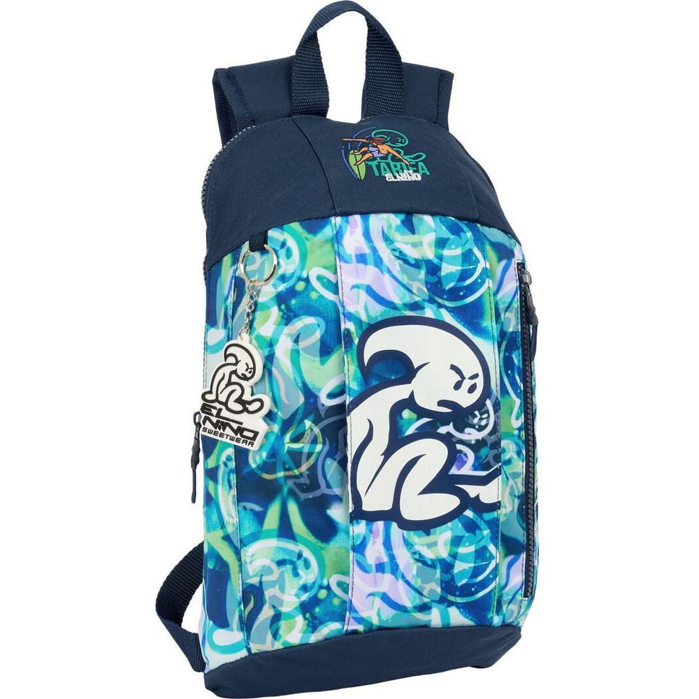Casual Backpack El Niño Kook Navy Blue 22 x 39 x 10 cm-0