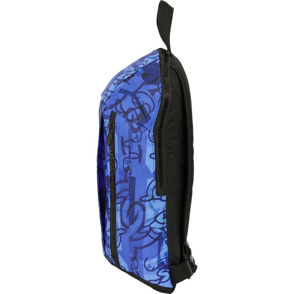 Casual Backpack El Niño Roller Blue Black 22 x 39 x 10 cm-1