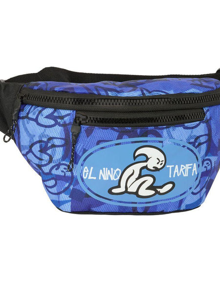Belt Pouch El Niño Roller Blue Black 23 x 12 x 9 cm-0