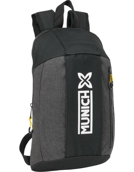 Casual Backpack Munich Topo Black-0