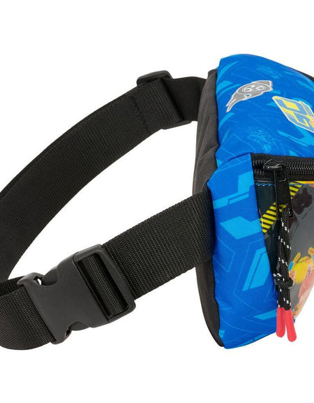 Belt Pouch Hot Wheels Let's race Blue Black 23 x 14 x 9 cm-1