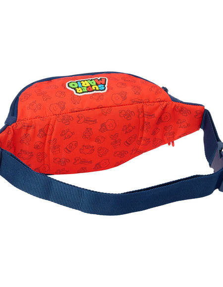 Belt Pouch Super Mario Trick Red Dark blue 23 x 12 x 9 cm-1